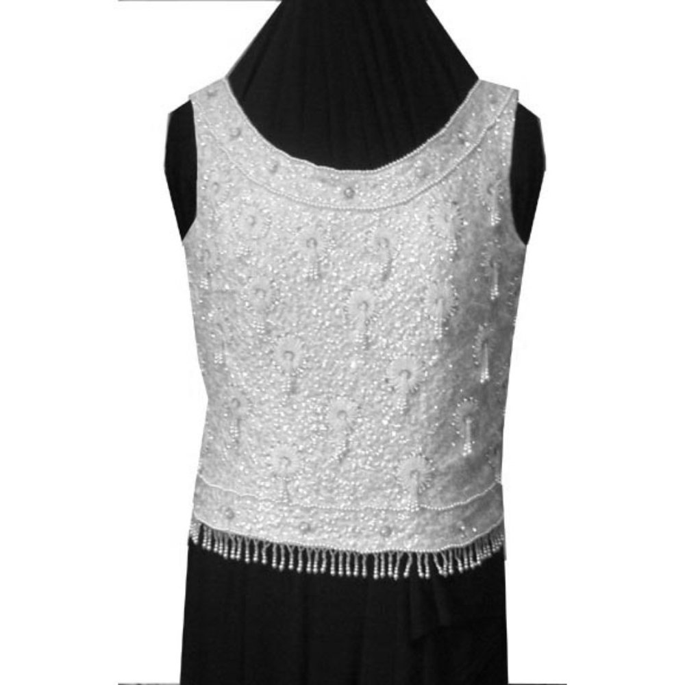 Vintage 60's Beaded top Like New